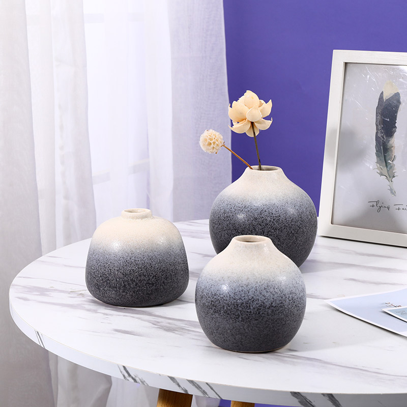 ຂະໜາດ ແລະການອອກແບບຕ່າງໆຂອງ Matt Finish Home Decor Ceramics Vase (1)