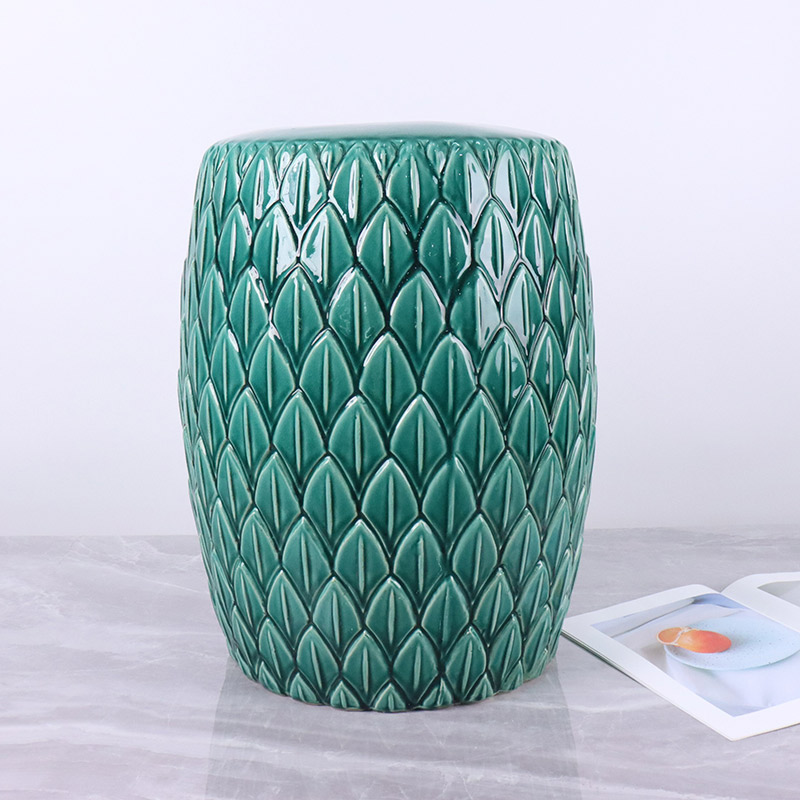 Multifunctional Indoor at Outdoor Dekorasyon Ceramic Stool (5)