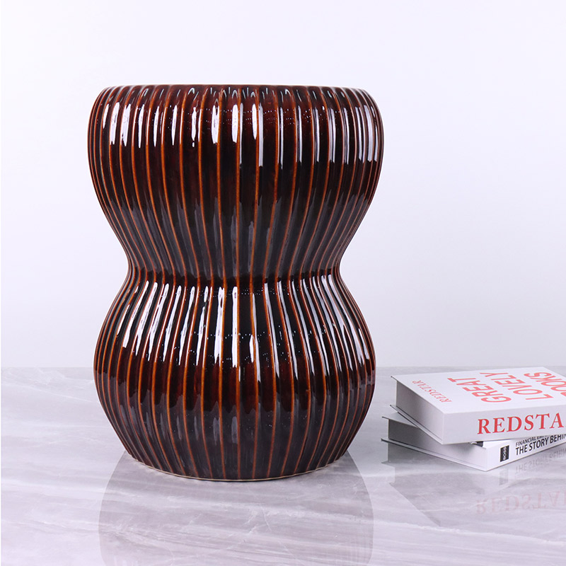 Освежавајућа боја Керамичка столица за декорацију дома и баште (1)