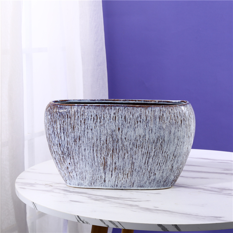 Bredt udvalg af typer og størrelser Husdekoration Keramik Urtepotte og vase (4)