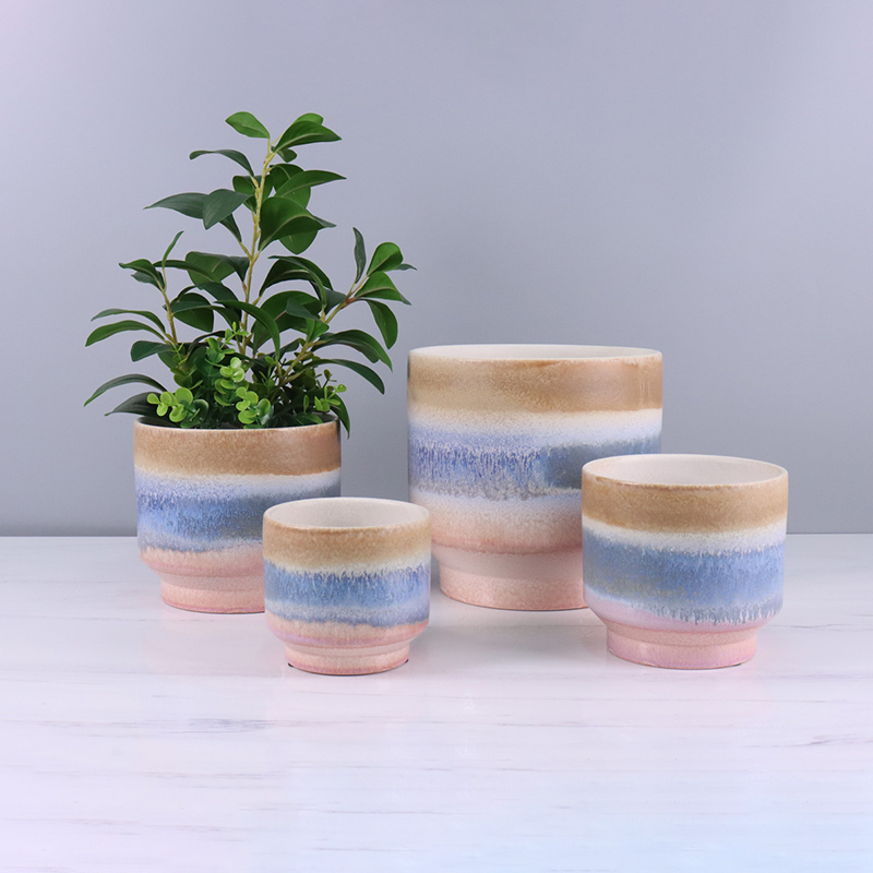Handmade-Matt-Reactive-Glaze-Home-Decoration-Ceramic-Pot-1