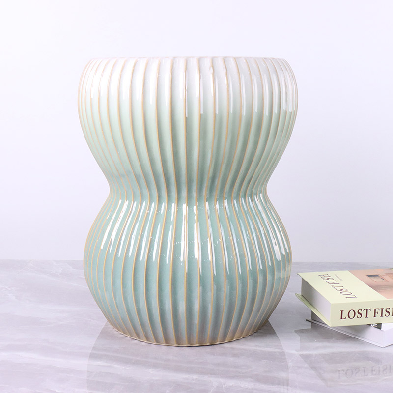 Refreshing Color Home & Garden Decoration Ceramic Stool (2)